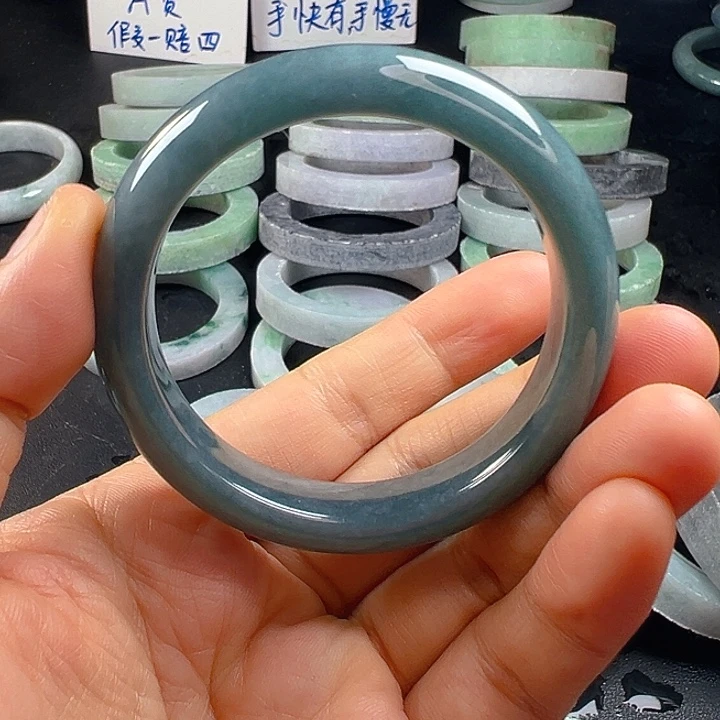 翡翠未镶嵌手镯翡翠手镯