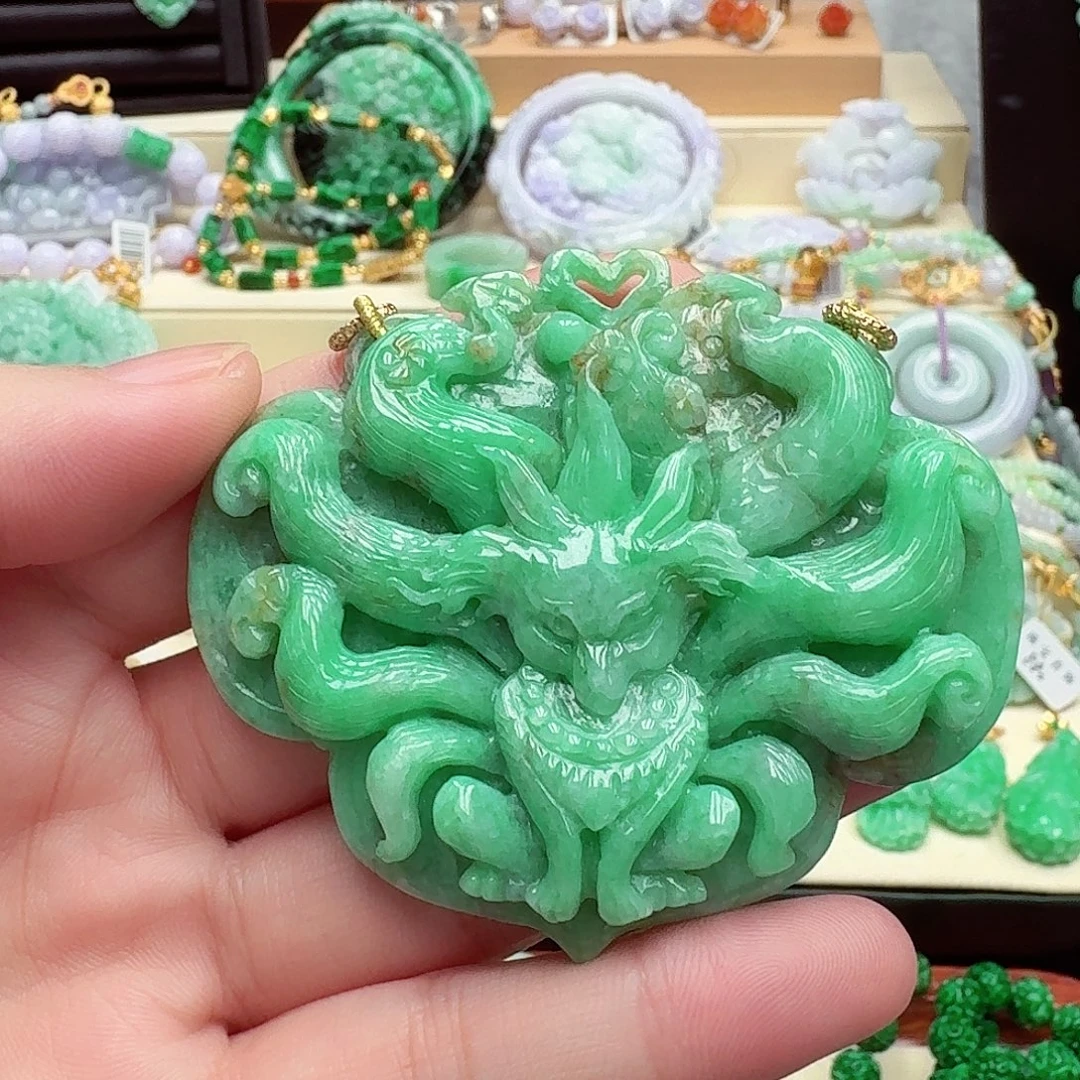 颈饰未镶嵌翡翠翡翠吊坠