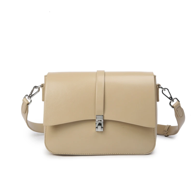 【Yì CHEN】BF-66252-奶茶色 时尚女士新款手提单肩斜挎包轻奢