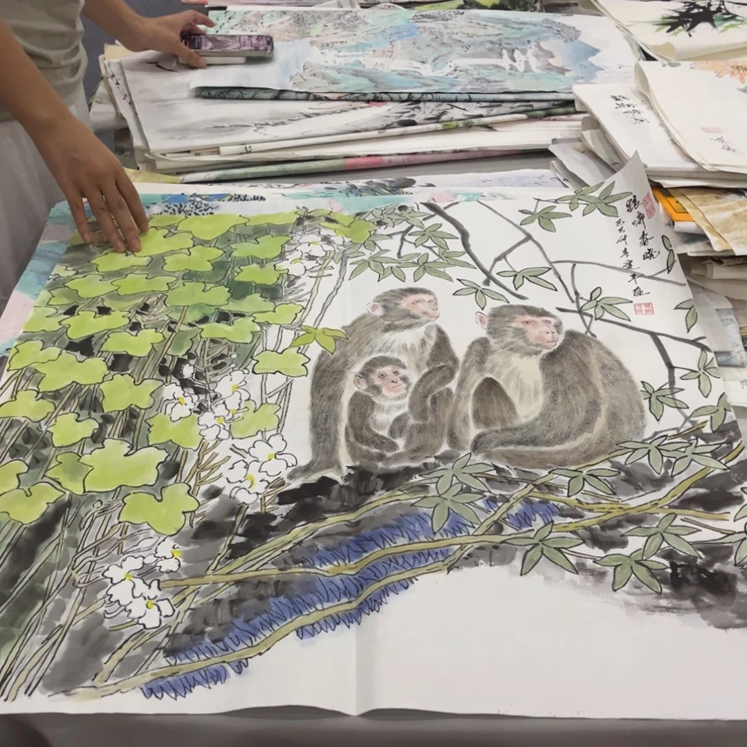 国画ZH精品国画单幅任发