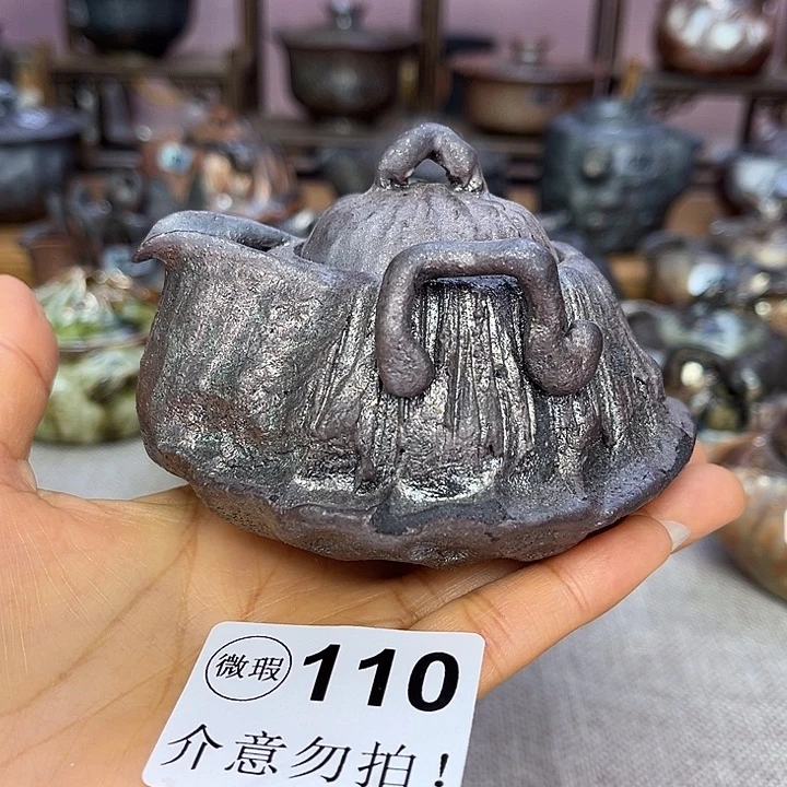 裸柴烧陶瓷手工茶器