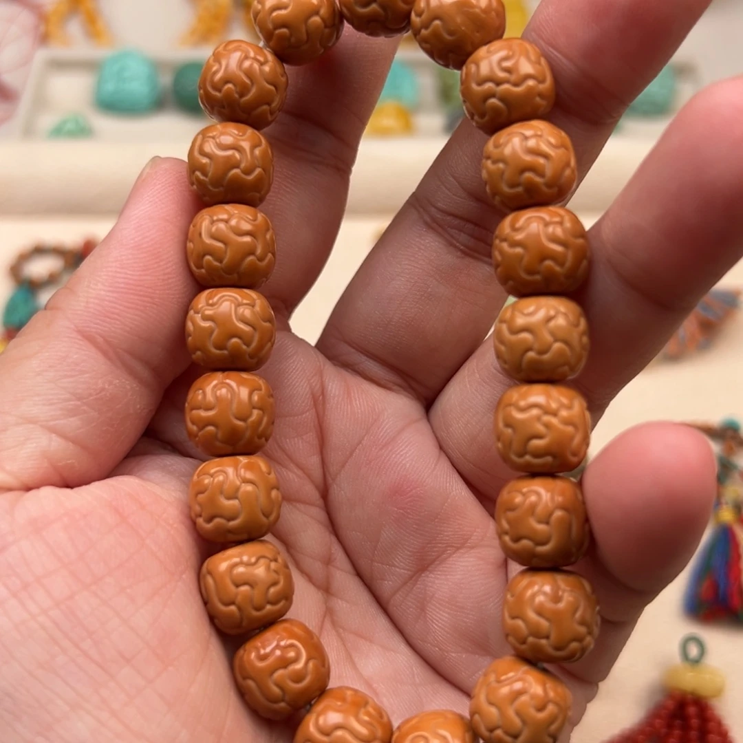 猴头核桃手串直径11