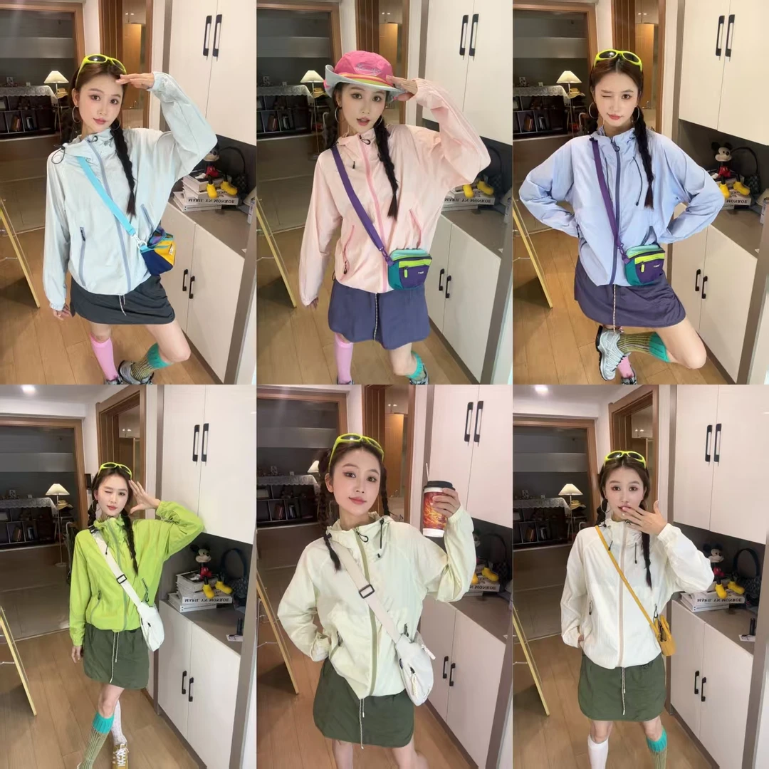 【冰皮凉感3.0】夏季户外新款透气速干轻薄防连帽晒衣防紫外线