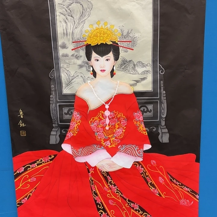 国画鲁钰先生精品系列