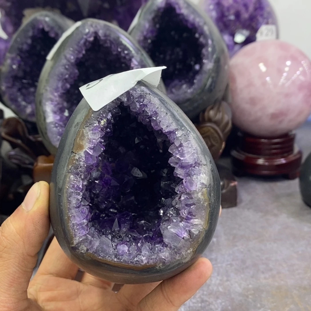 紫晶珠宝半成品未镶嵌528
