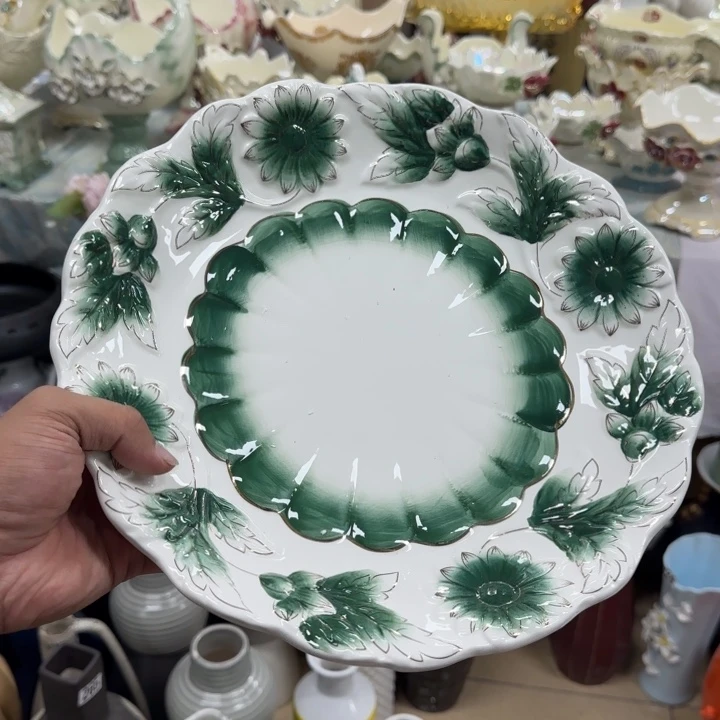 瓷片陶瓷工艺花瓶摆件