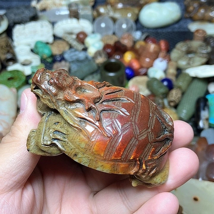 和田玉未镶嵌颈饰10