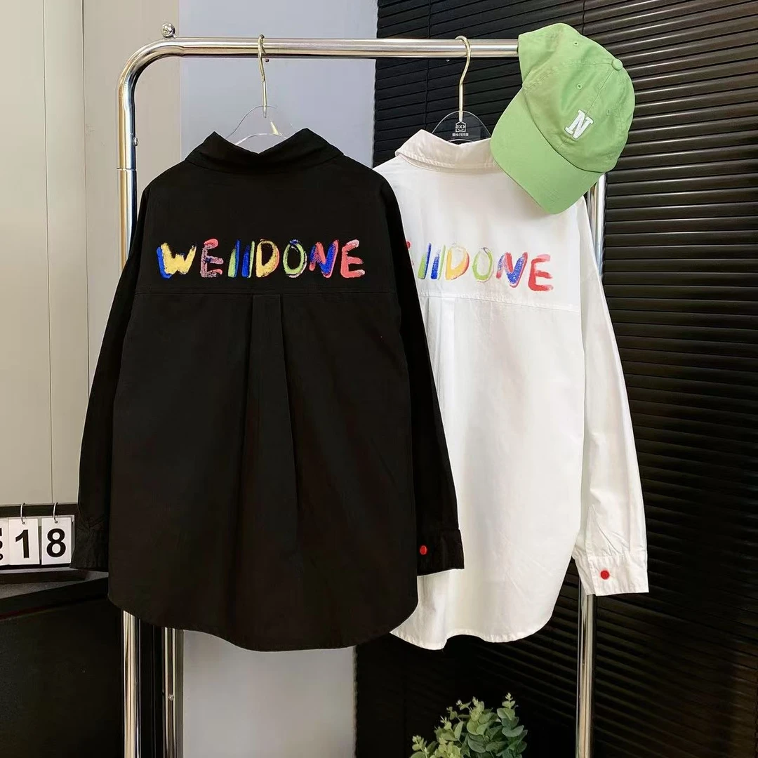 【嘟妈童装】2025春新款男童纯色衬衫中大童休闲上衣7111