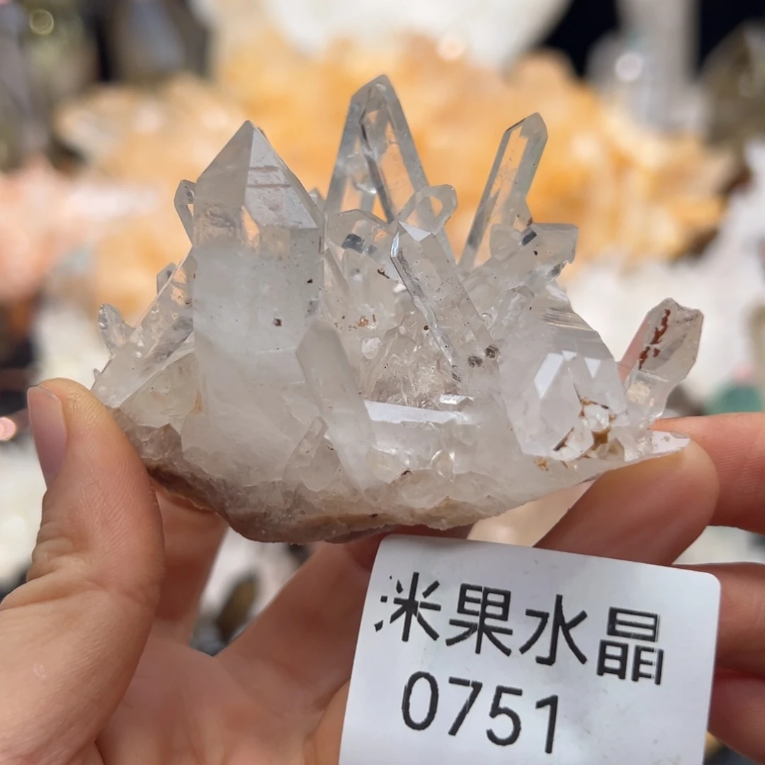 水晶未镶嵌珠宝半成品