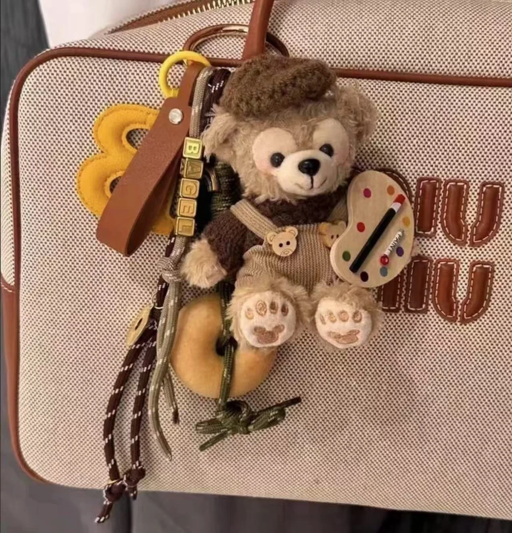 （DIMOO明款大头端）原创miu系毛绒diy包挂