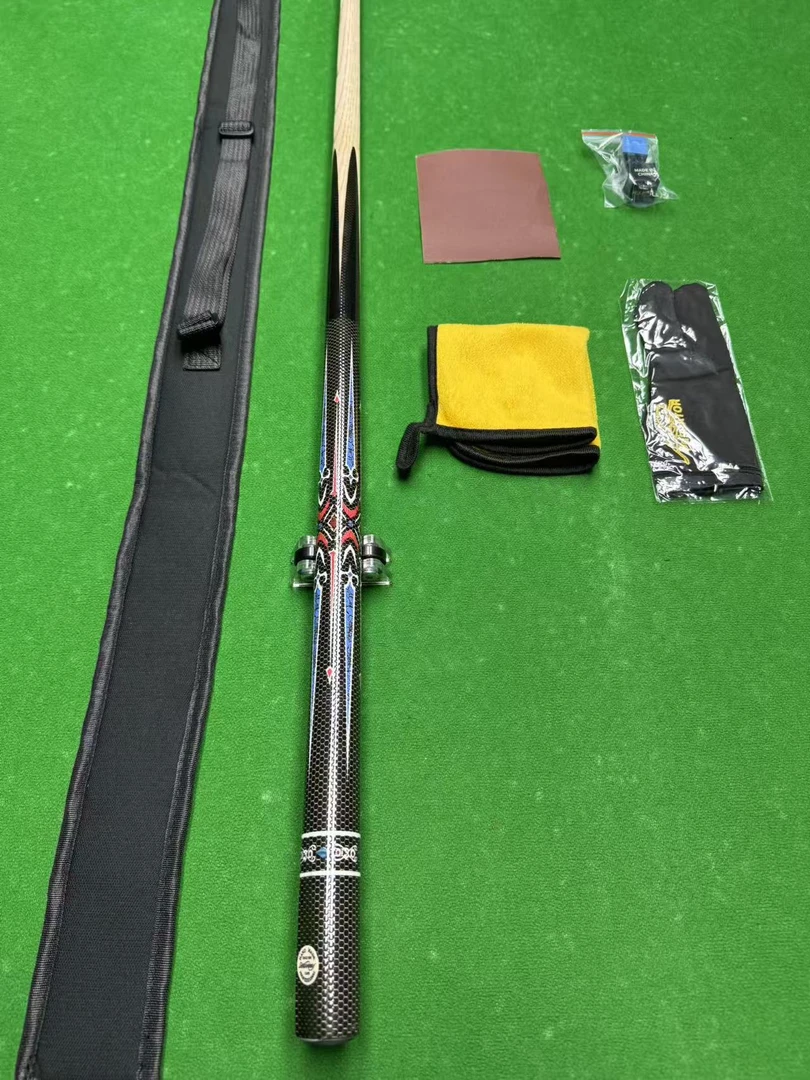 新手白蜡木球杆小头同款中式黑八斯诺克一体通杆球房公杆台球杆