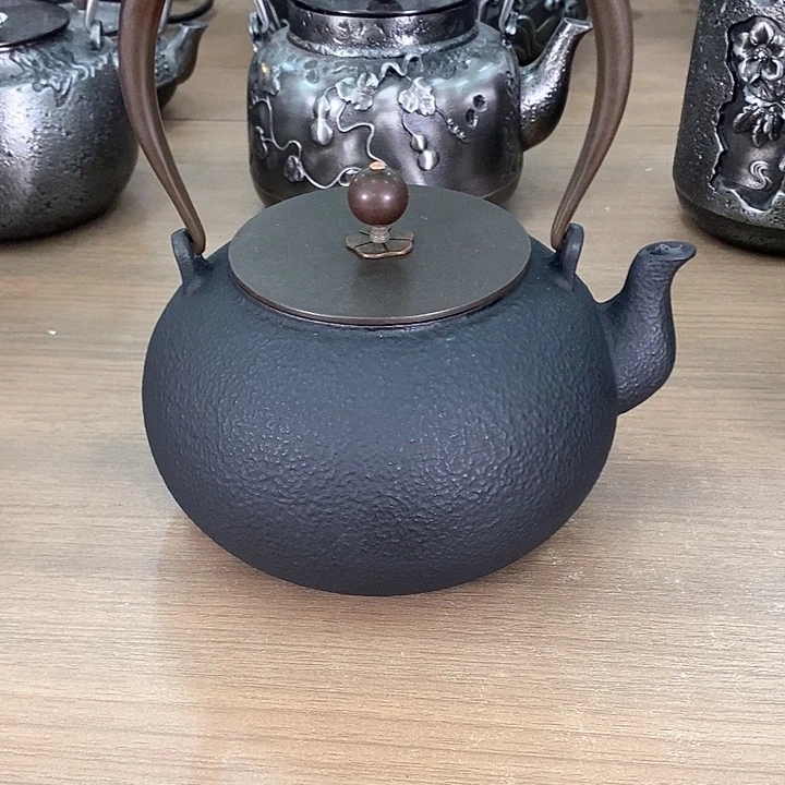 1宝珠生铁壶1200毫升纯手工打造