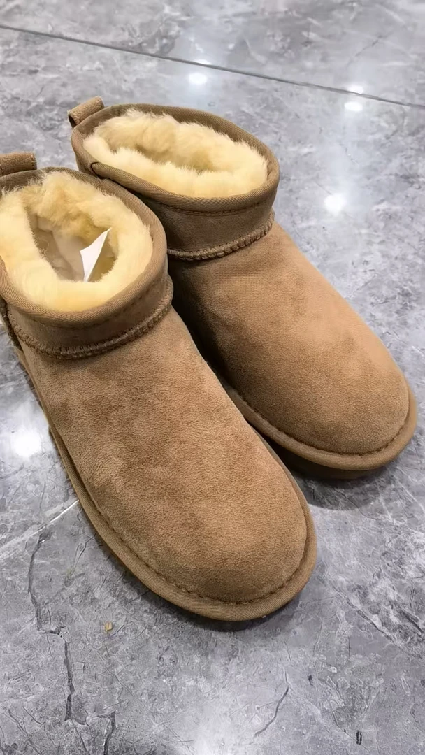 【Mini-皮毛一体】桑坡羊皮毛一体冬季雪地靴百搭经典加厚保暖搭子