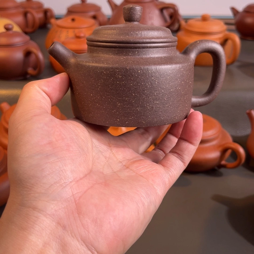 茶壶紫砂欢**业全手工制作千玺紫泥