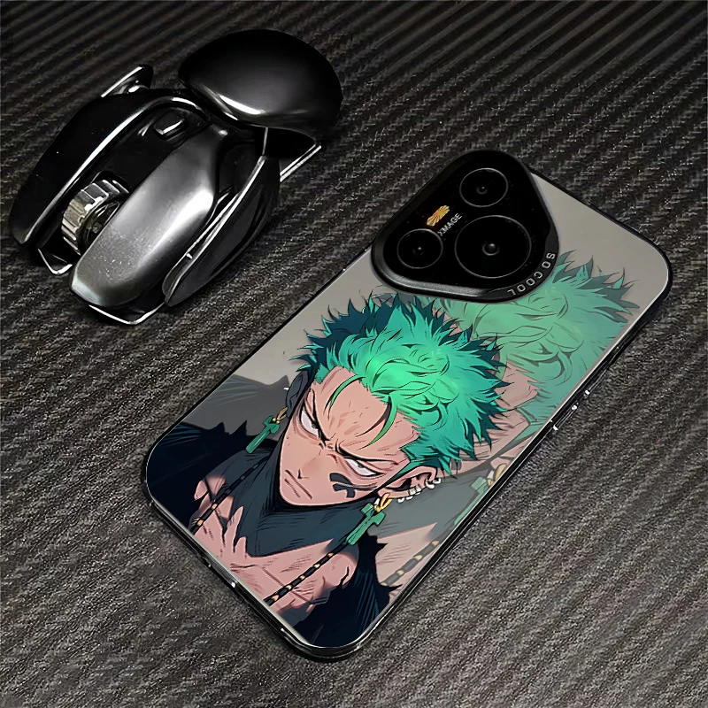 动漫索隆适用华为Pura70手机壳创意mate60/50Pro荣耀vivo全包防摔