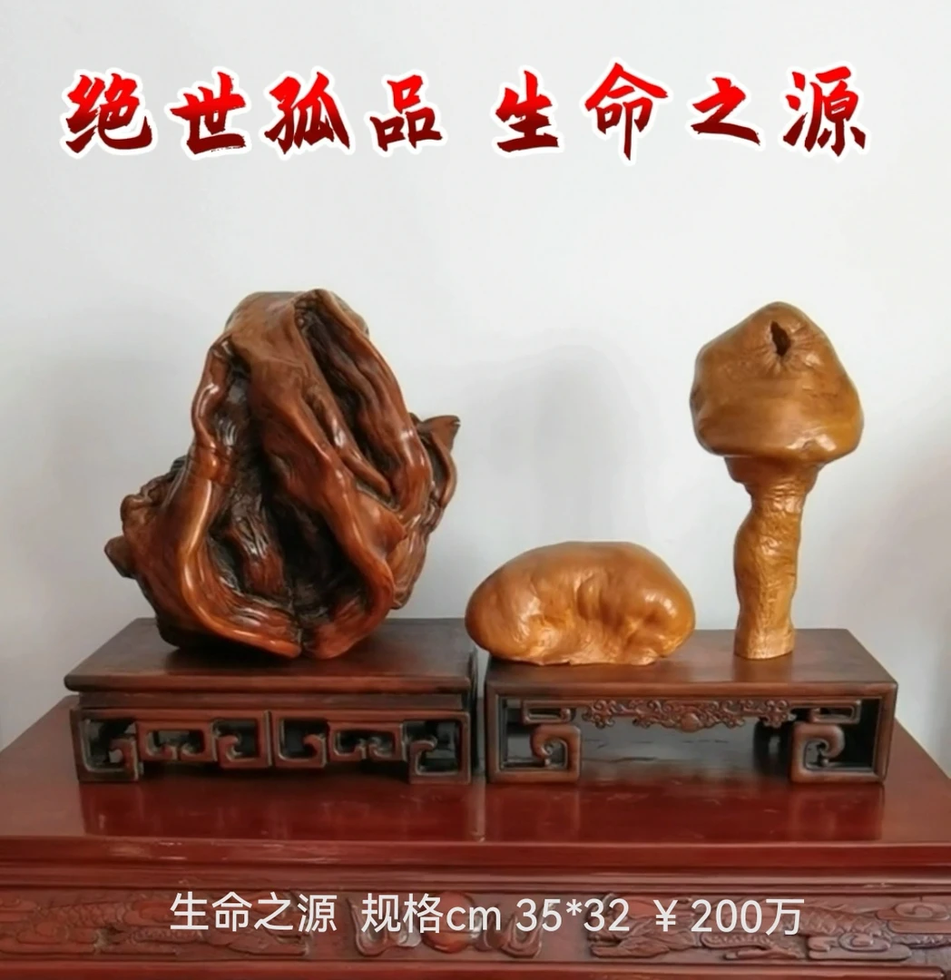 天然象形奇木艺术精品