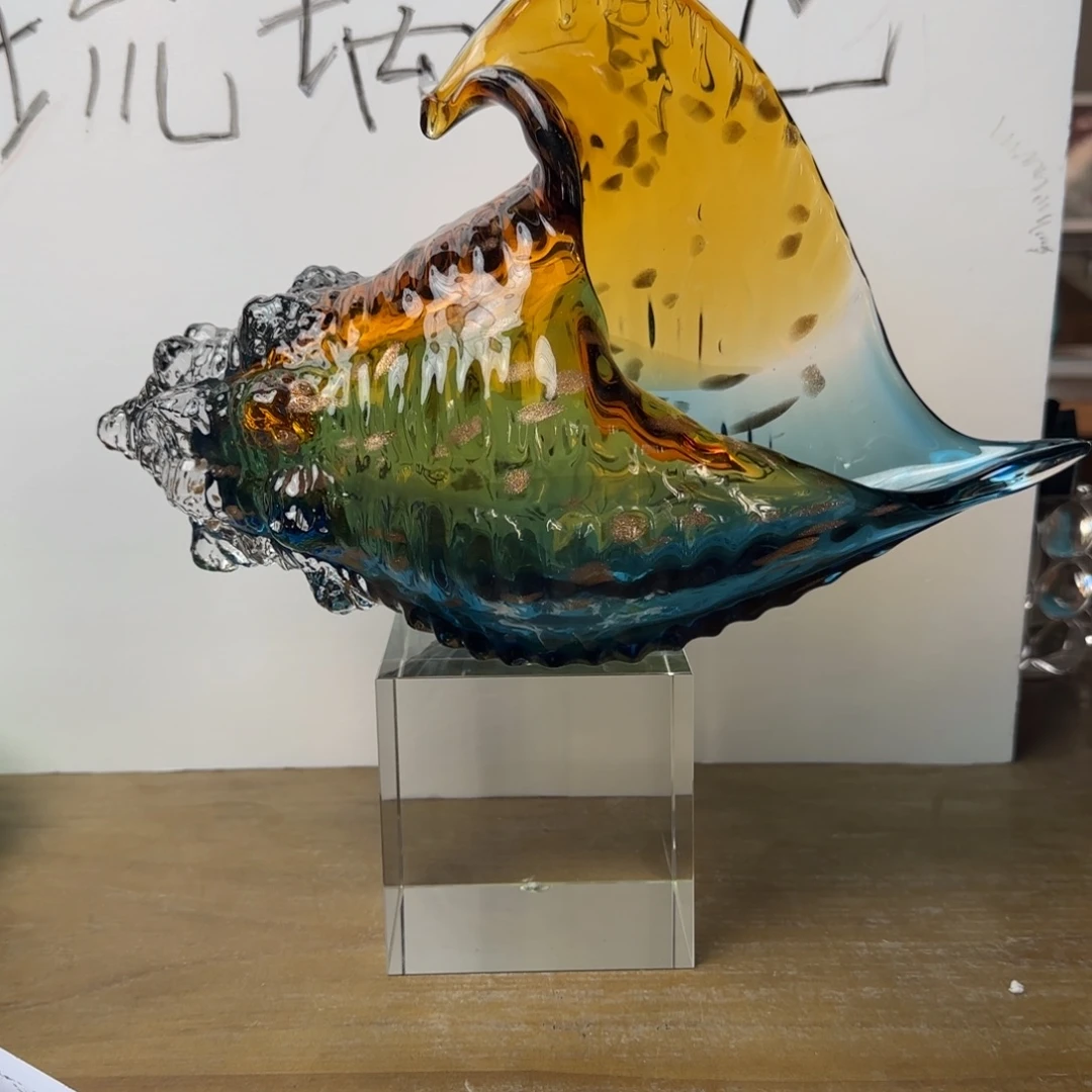 琉璃手工艺品大海螺