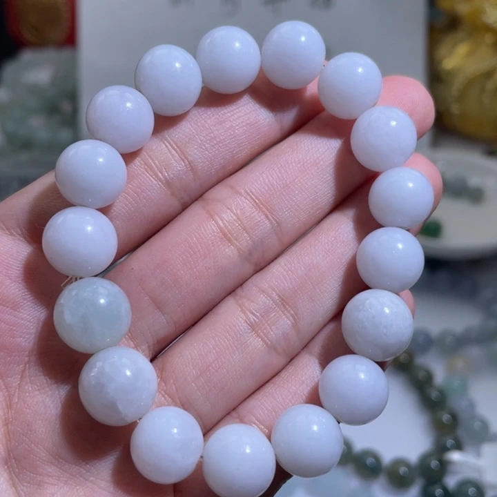 翡翠未镶嵌手链天然翡翠a货