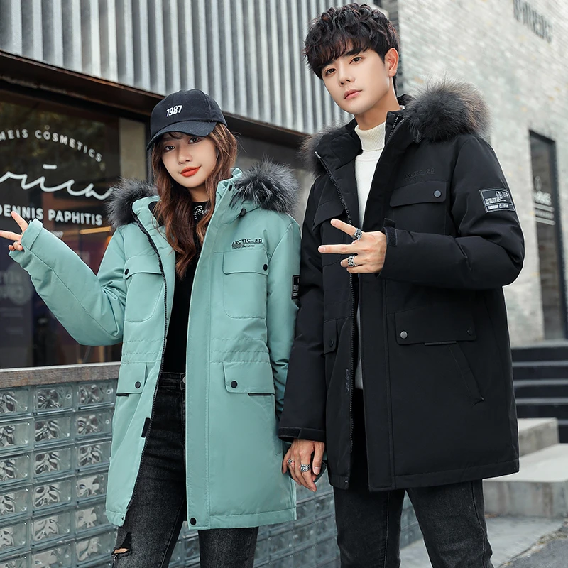 真维斯冬季高端90%白鸭绒羽绒服情侣2024保暖轻薄防风长袖外套