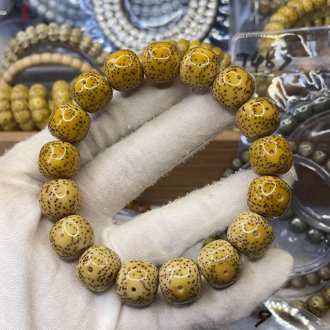 星月菩提手串楠14×13原生态