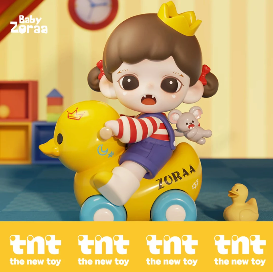 【TNT】baby zorra可爱即正义系列盲盒潮玩妹妹手办礼物摆件