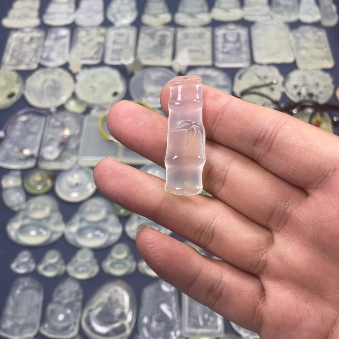 蛇纹石玉未镶嵌多样性随机发一