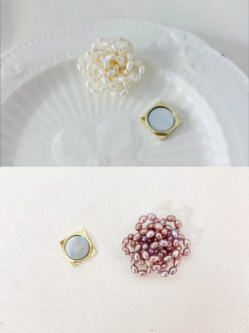 【山茶花】温柔高级感手工天然珍珠胸针缠绕小众设计【磁吸扣胸针】