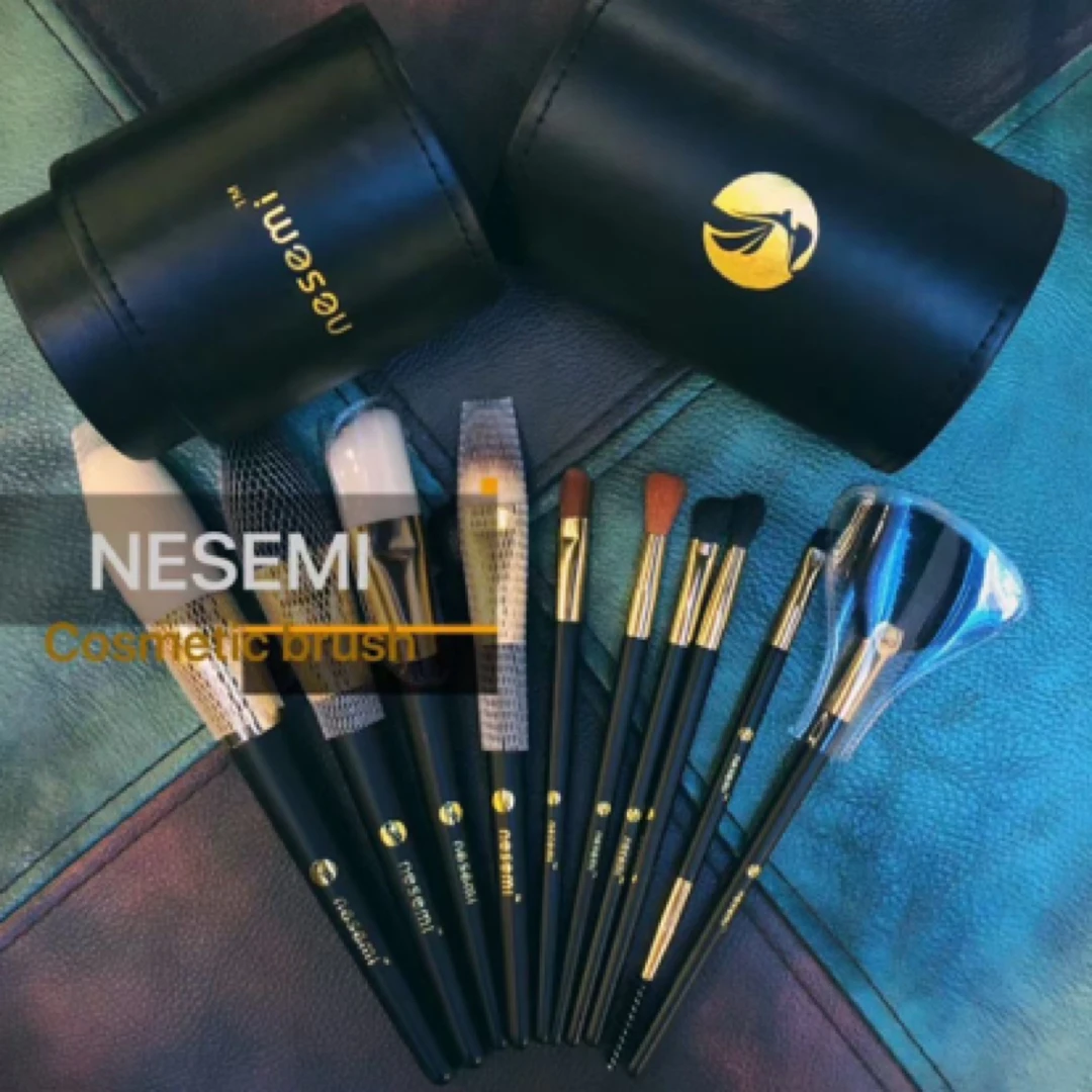 nesemi套刷化妆刷柔软多功能化妆套软毛便携迷你初学者刷子