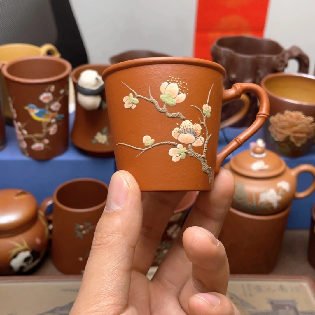 紫砂茶杯紫砂主人杯80cc