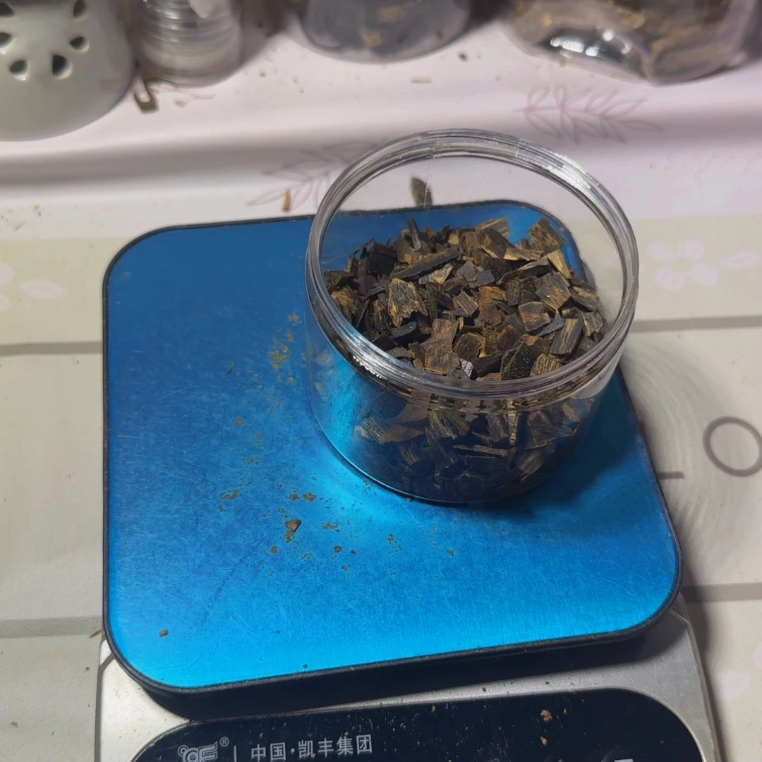 梵***呗沉香沉香碎屑虎斑紫棋沉水料41克