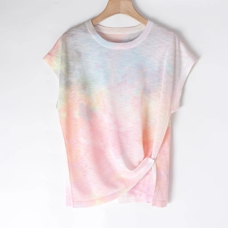 P200-P900【玥玥】2025夏季新款清凉时尚百搭针织衫女装