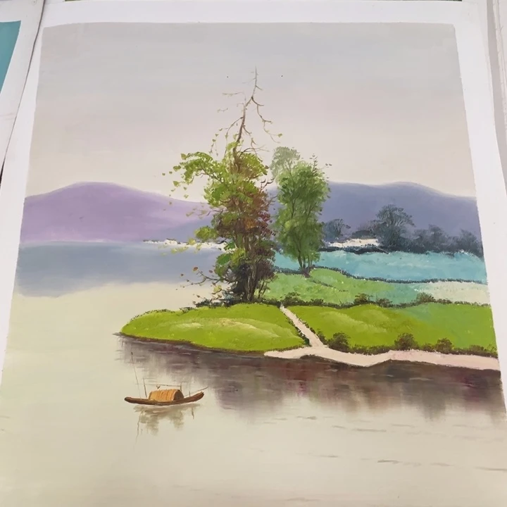 油画油画作品入选作品60.80