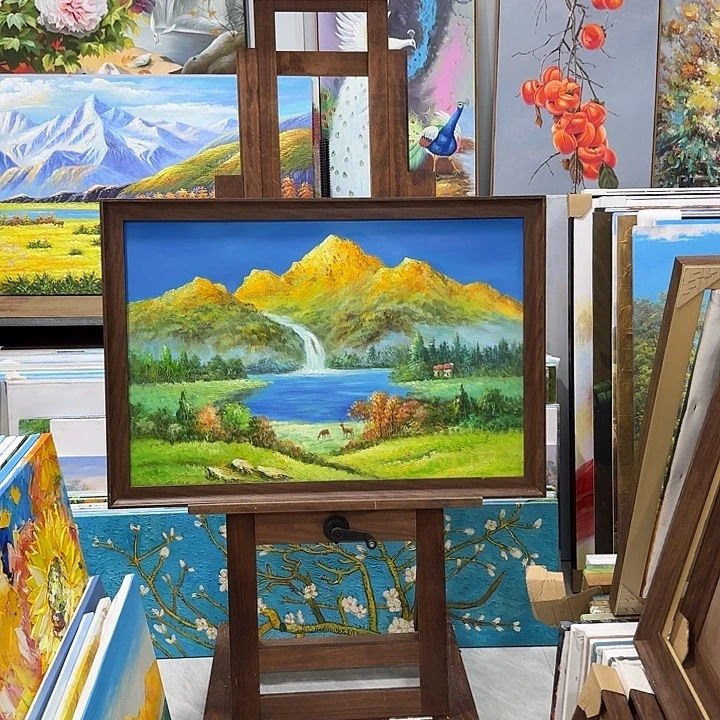 油画6898油画作品展作品展作品集展
