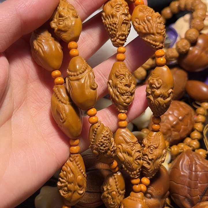 橄榄核手串/手链立新脖挂