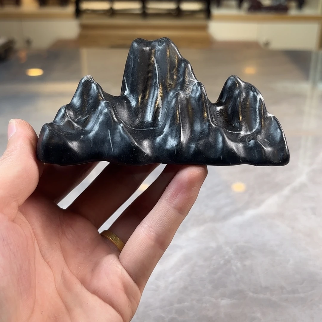 灵璧石手工雕刻奇石摆件