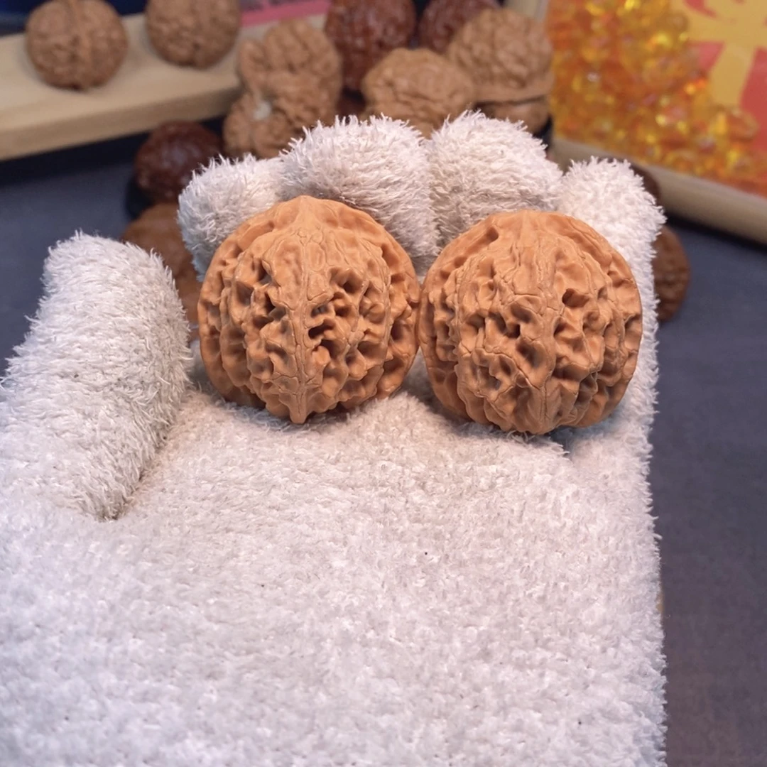 文玩核桃把件福利款38尺苹果园