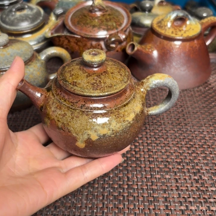茶杯紫砂段泥手持200