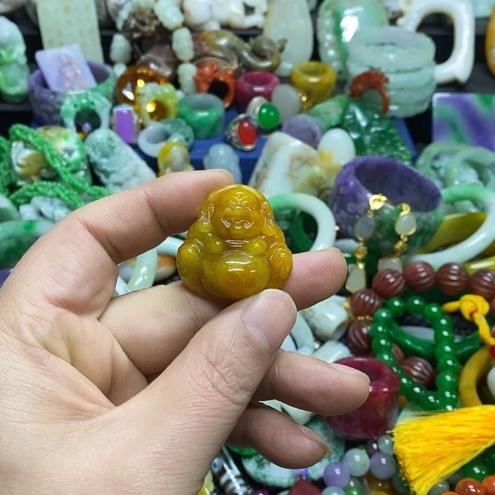 颈饰未镶嵌翡翠缅甸翡翠首饰配饰