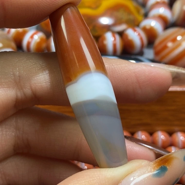 玛瑙/玉髓未镶嵌颈饰