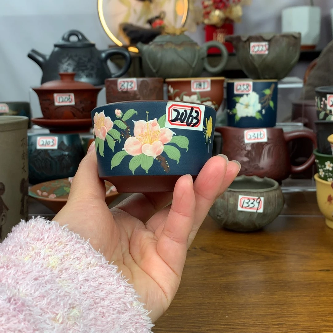 紫砂茶杯宜兴紫砂茶具