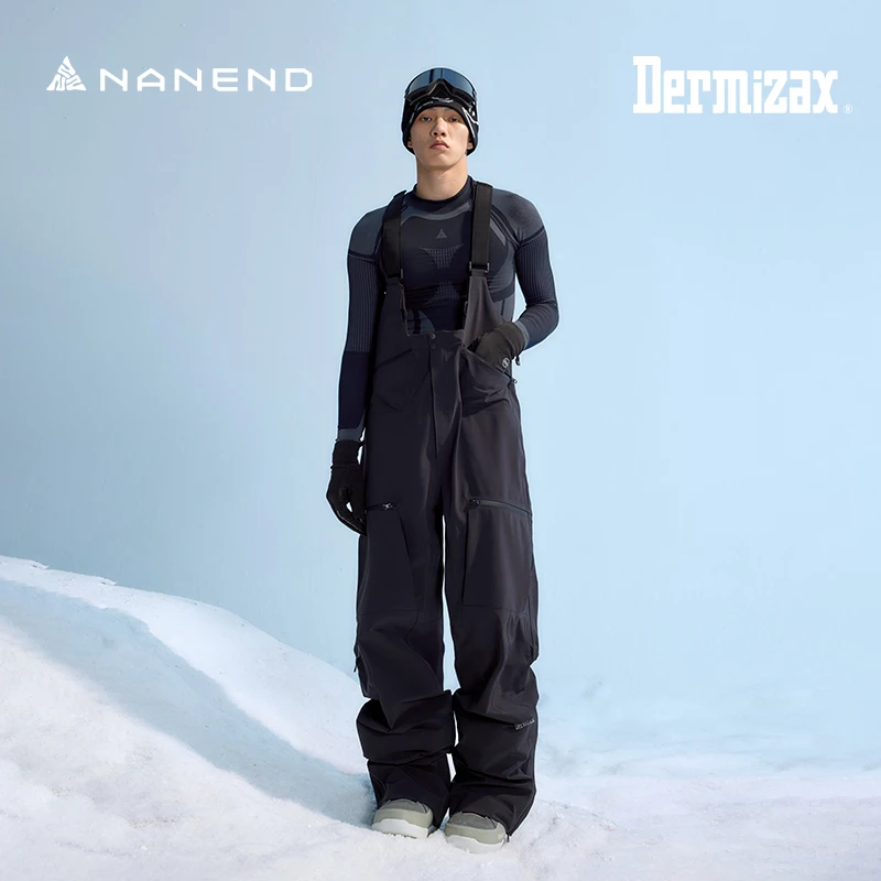 Nanend南恩【暴雪】十周年旗舰款Dermizax高山专业版滑雪背带裤