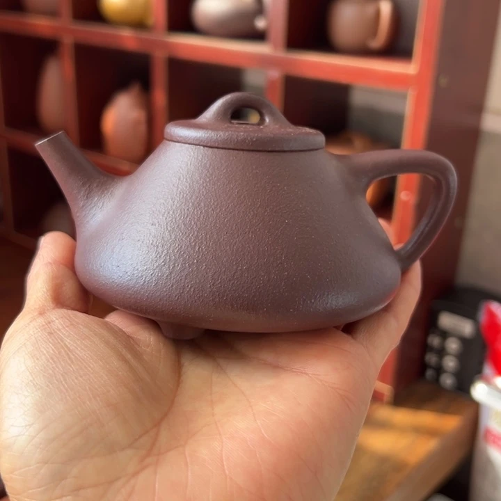 紫砂茶壶天青子冶220c c