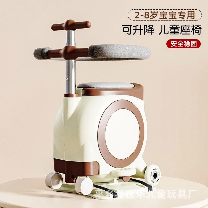 电动车前置储物式儿童座椅电瓶车带护栏宝宝座椅雅迪爱玛小刀通用