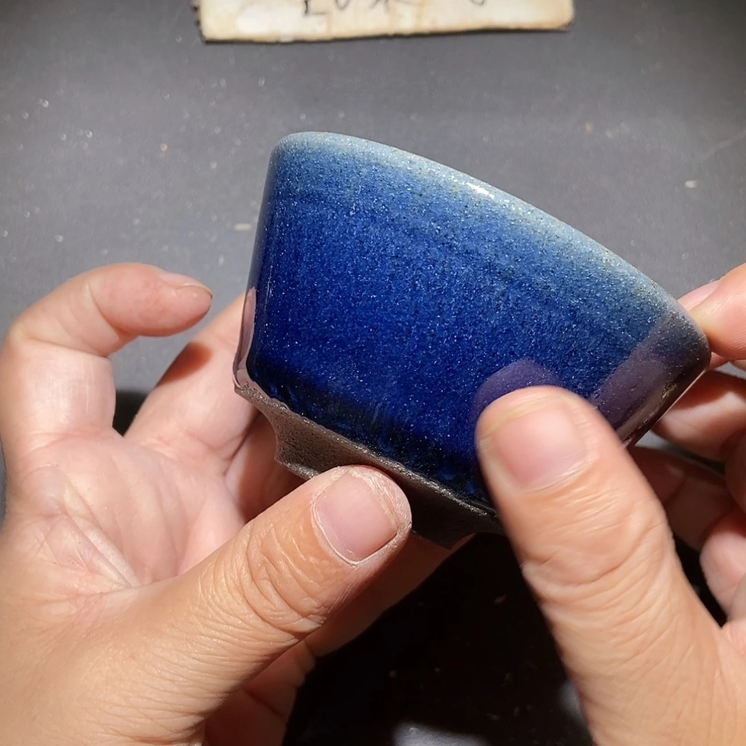 茶盏142 建窑建盏磨底微瑕