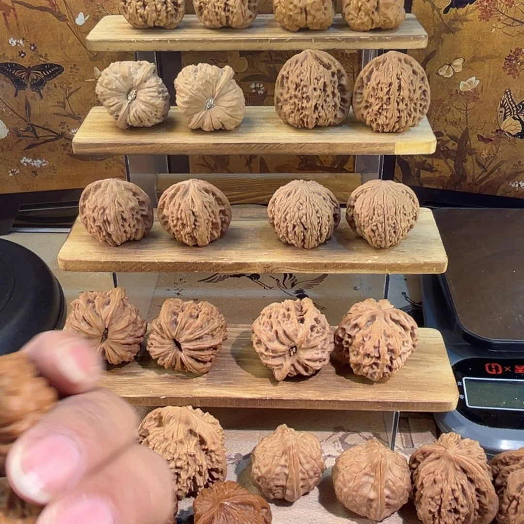 把件文玩核桃来**财