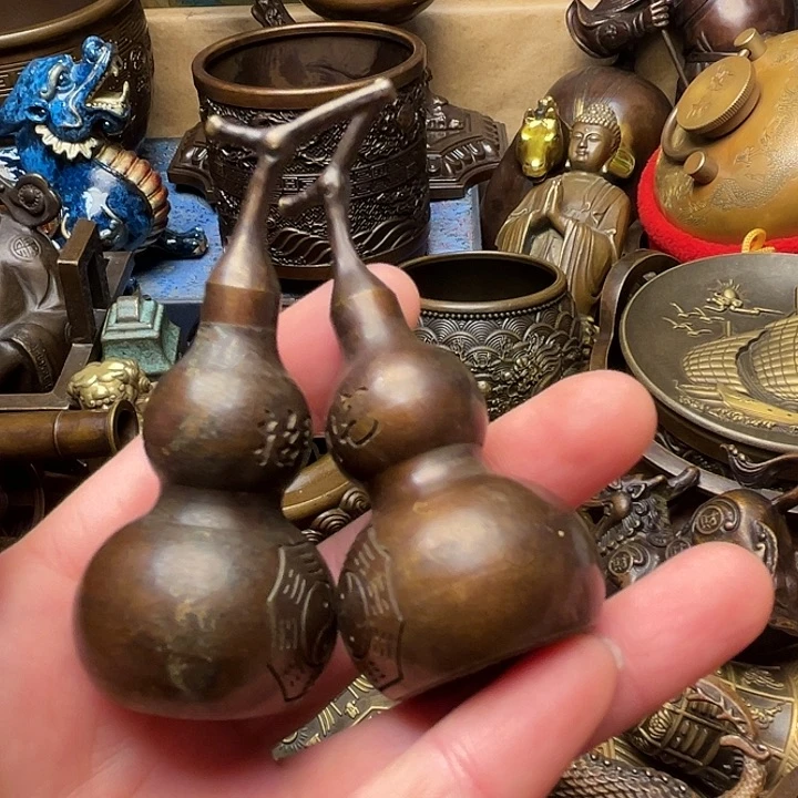精美铜器批发档口