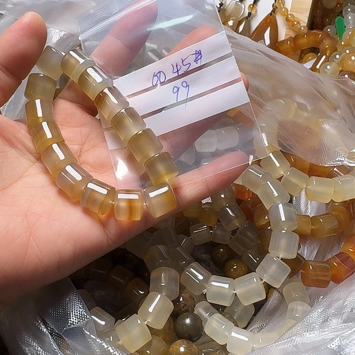 玛瑙/玉髓项链未镶嵌知**乐0045