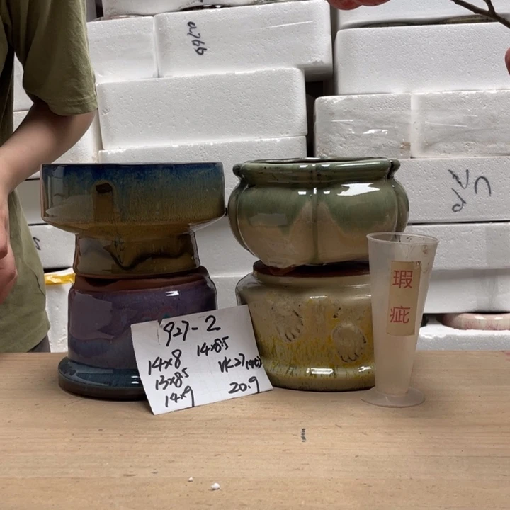 粗陶多肉花盆微瑕2