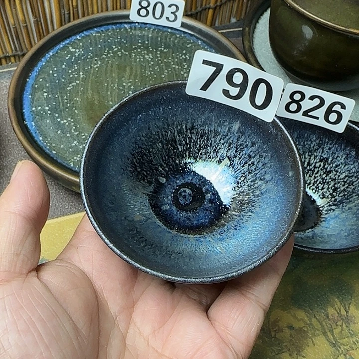 茶盏建盏杯主人杯龙窑柴烧