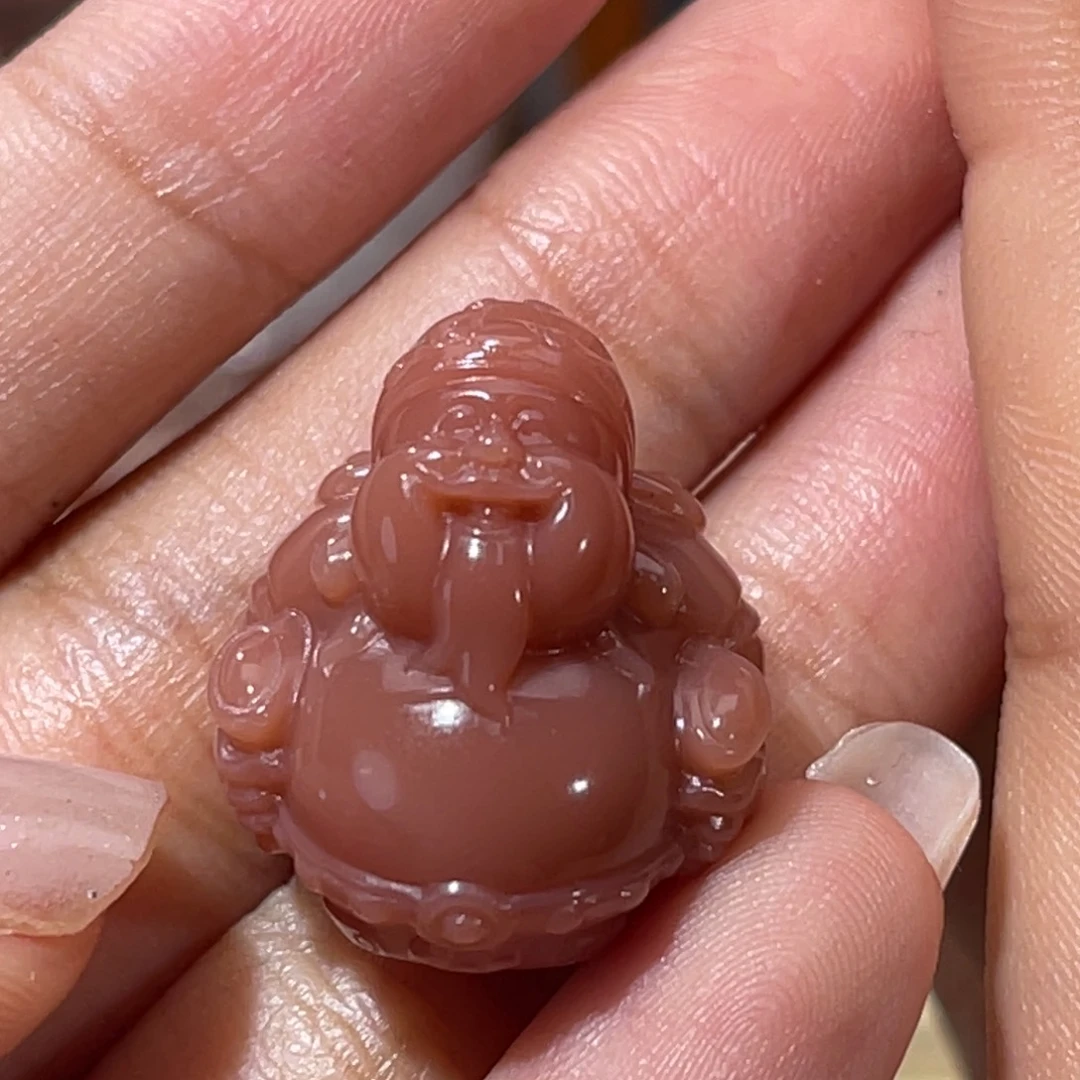 玛瑙/玉髓盐源小财主18.6x21.7mm未镶嵌